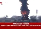 Ankara’da korkutan yangın! Bir anda alev topuna döndü