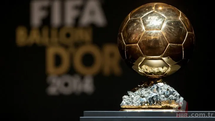Dünyada yılın en iyi futbolcusuna verilen Ballon d'Or Altın Top ödülü için adaylar açıklandı