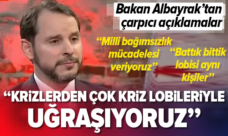 Bakan Albayrak'tan flaş açıklamalar