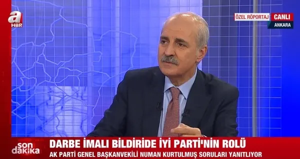 Son dakika: AK Parti Genel Başkanvekili Numan Kurtulmuş'tan darbe imalı bildiriye sert tepki - 3