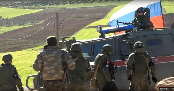 Rus ordusu, Münbiç'in çevresinde bağımsız ve "ortak" devriye yapıyor - 1