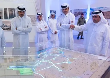 Katar Emiri çılgın projesini resmen açtı!