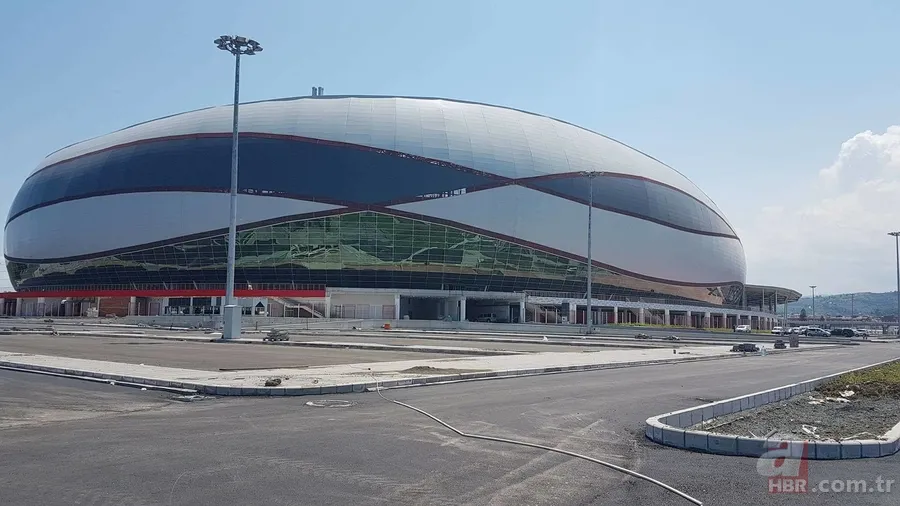 Samsun'un yeni stadı dünyanın en iyileri arasında 10