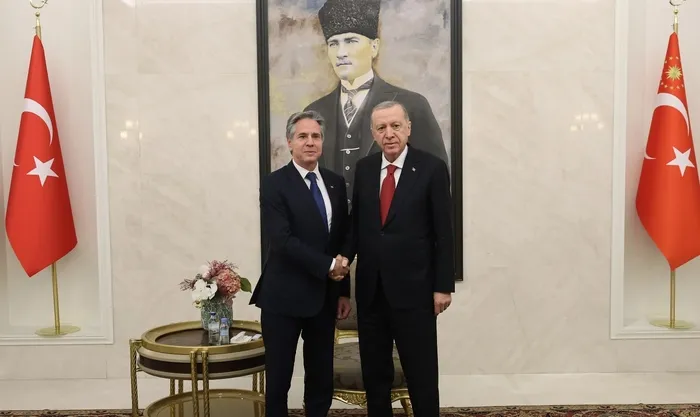 Başkan Erdoğan Blinken’ı kabul etti! Suriye zirvesinde teröre net mesaj