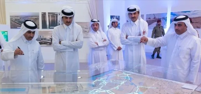 Katar Emiri çılgın projesini resmen açtı!