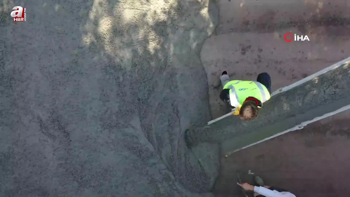 Ordu’da beton yol seferberliği sürüyor