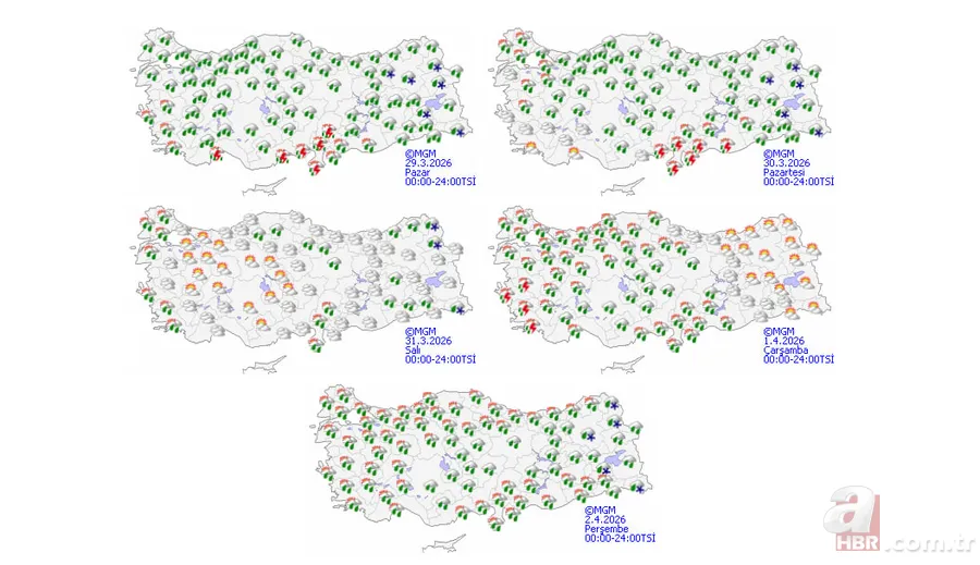 Kış geri dönüyor: Doğu Anadolu’da kar, batıda fırtına! 8 il için sarı kod 8