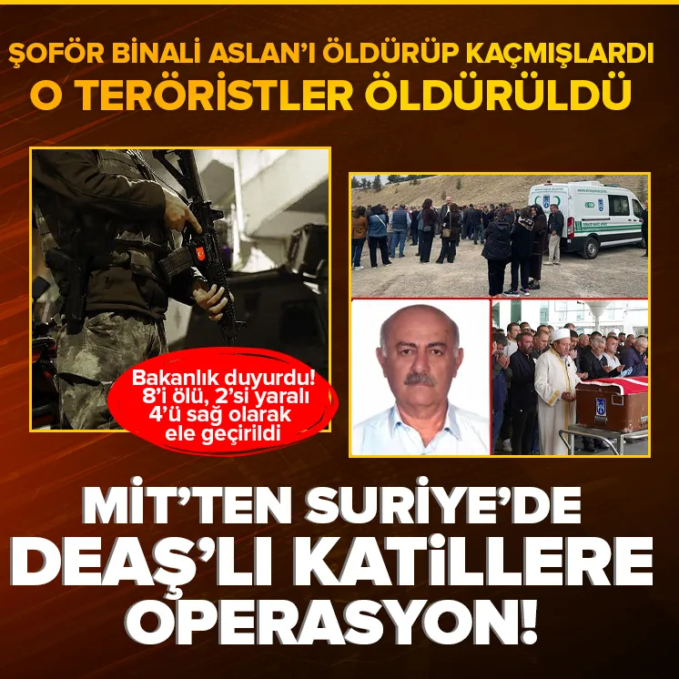MİT’ten Suriye’de DEAŞ operasyonu