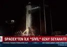 SpaceXten sivil uzay seyahati