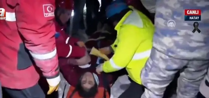 68 saat sonra Hatay'da yeni mucize! O anlar A Haber ekranlarında! Yoğun mücadele sürüyor