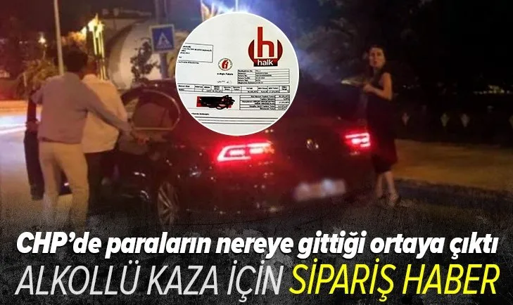 Alkollü araç kullanarak kaza yaptıktan sonra kaçan CHP'li Başkan Ali Kılıç Halk TV'ye 113 bin TL'ye haber yaptırdı
