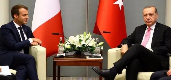 Cumhurbaşkanı Erdoğan Macron ile telefonda görüştü