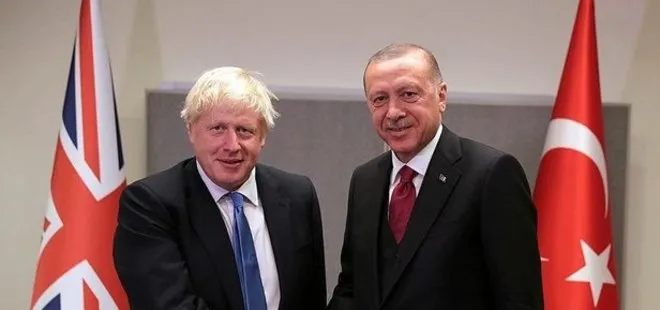Başkan Erdoğan, Boris Johnson ile görüştü