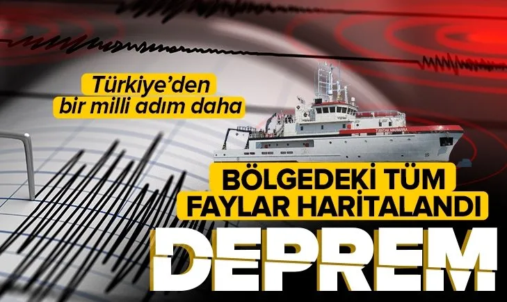 Türkiye’de deprem için bir ilk! Bölgedeki tüm faylar haritalandı! İlk milli araştırma seferi başladı