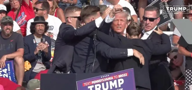 abd-gizli-servisinden-trump-itirafi-en-buyuk-basarisizlik-1721676080034.jpg Eski ABD Başkanı Donald Trump, 13 Temmuz'da silahlı saldırıya uğradı.