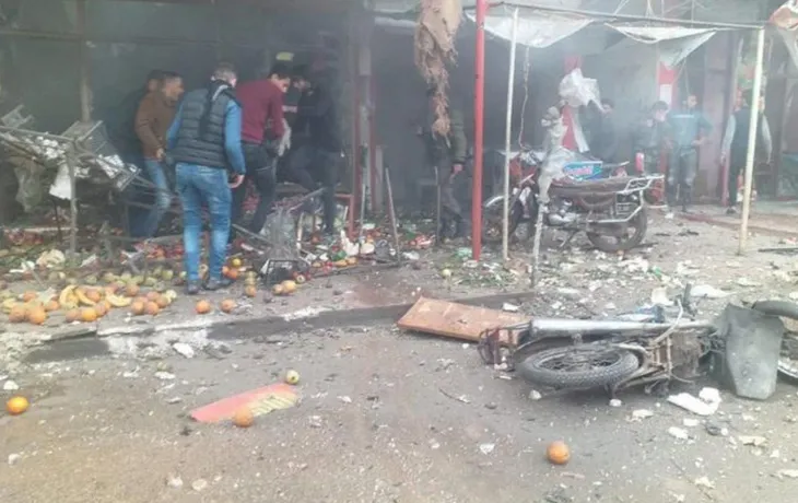 Son dakika: Afrin'de alçak saldırı! Terör örgütü sivilleri hedef aldı - 2