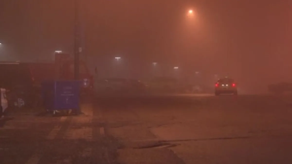 İstanbul Anadolu Yakası'nın yükseklerinde sis etkili Oldu