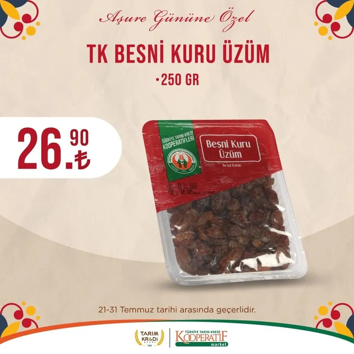 Tarım Kredi Market indirimlerinde son 6 gün! Katalogda yok yok! Çamaşır deterjanı 99.90, Ayçiçek yağı 36.90, Süzme peynir 64.90, zeytin 57.90 TL...