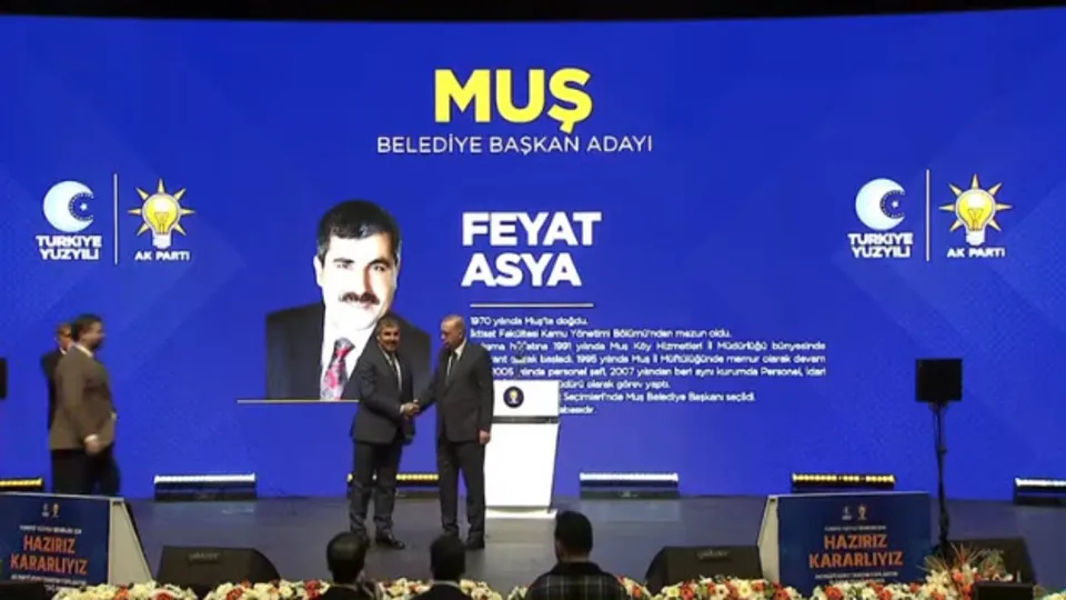 AK Parti Muş adayı Feyat Asya oldu