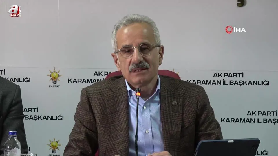 Ulaştırma ve Altyapı Bakanı Uraloğlu Karaman’da!