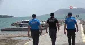 Polis botu kaçak avlanmaya izin vermiyor