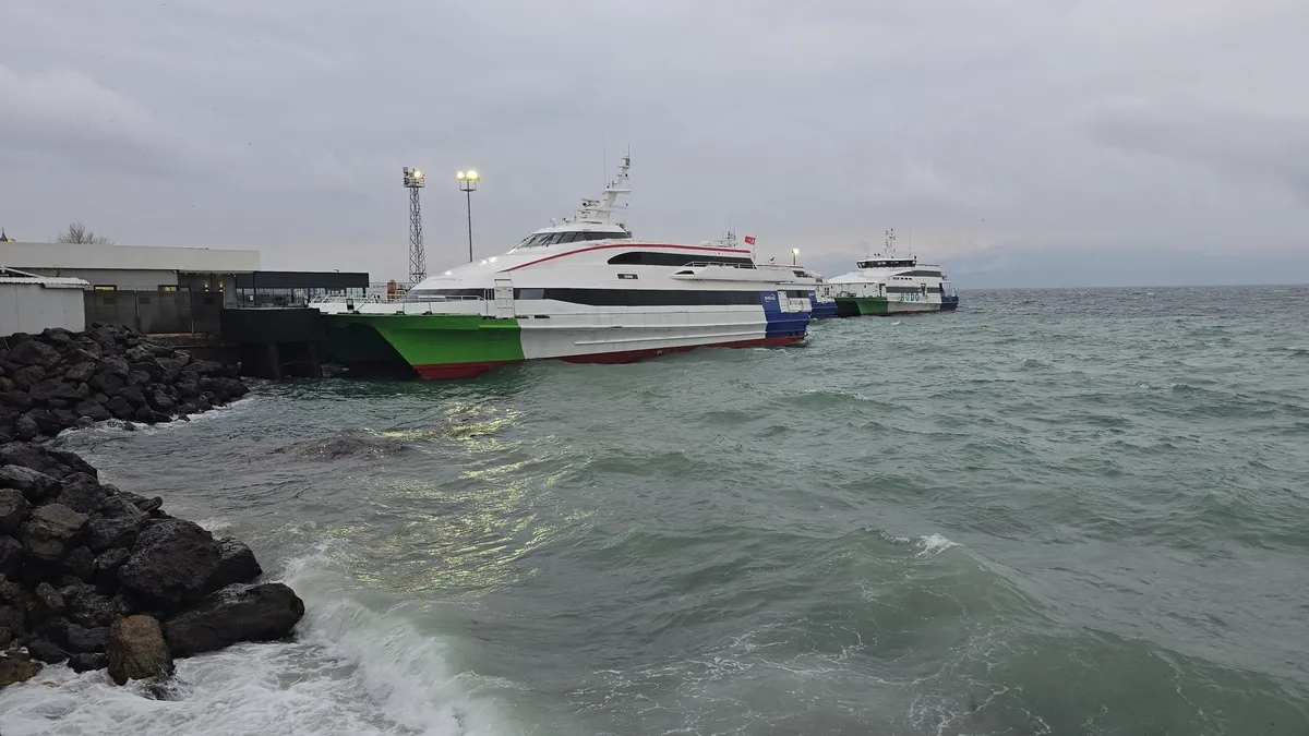 BUDO kullanacaklar dikkat! Seferlere olumsuz hava engeli