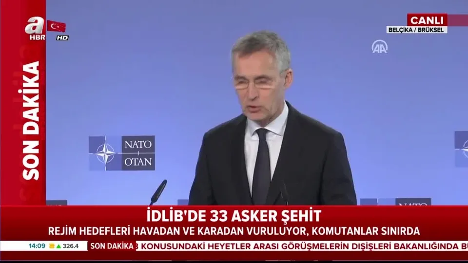 NATO Genel Sekreteri Stoltenberg: Türkiye’nin yanındayız