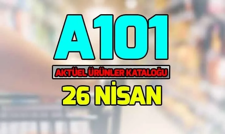 A101 aktüel ürünler kataloğu 25 Nisan ile dev fırsatlar! A101 indirimli ürünler neler?