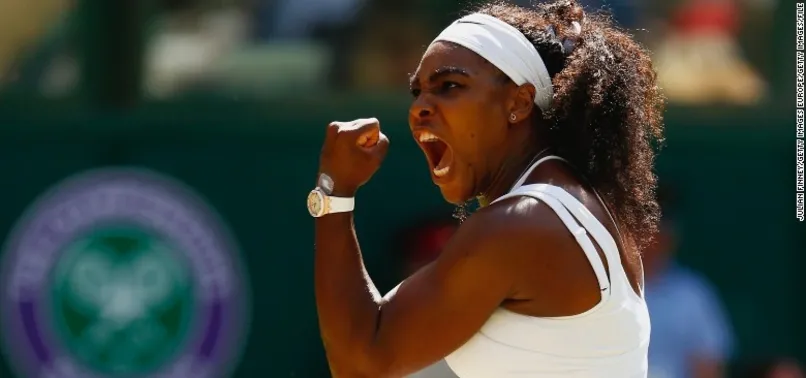 Wimbledon'ın şampiyonu Serena Williams