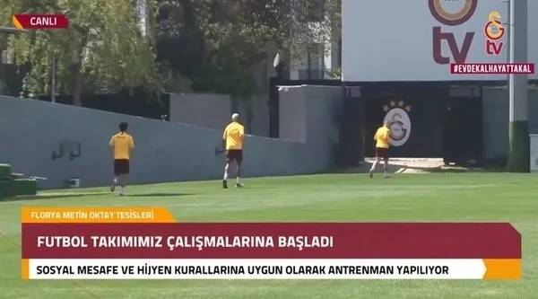 Son dakika: Galatasaray yeniden sahalara döndü