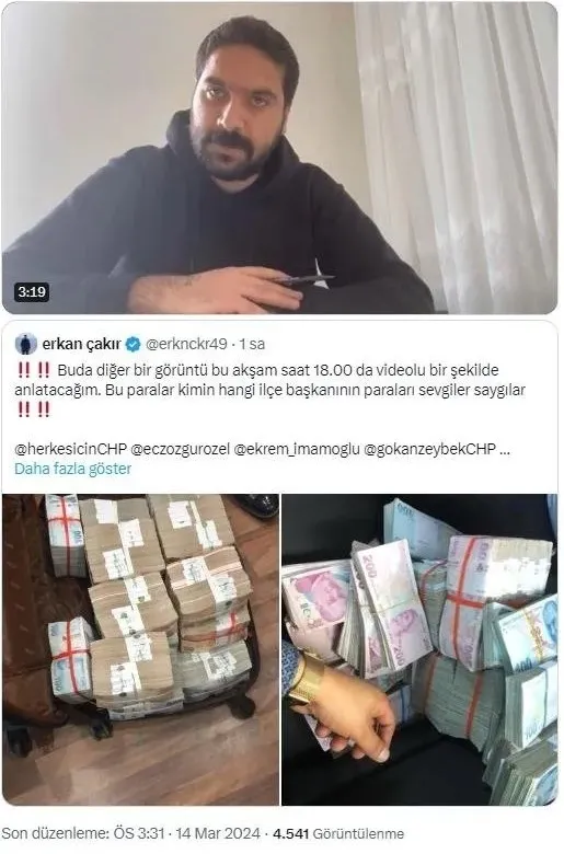 CHP’de paradan kuleler büyüyor! İstanbul sonrası şimdi de Tekirdağ! İmar karşılığında bavul dolu nakit...