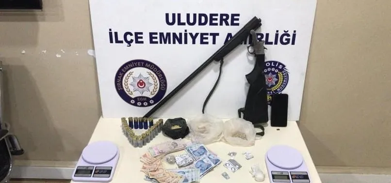 Şırnak Uludure’de uyuşturucu operasyonu