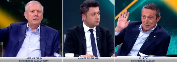 Canlı canlı düello! Büyük hesaplaşma: Aziz Yıldırım ve Ali Koç karşı karşıya geldi