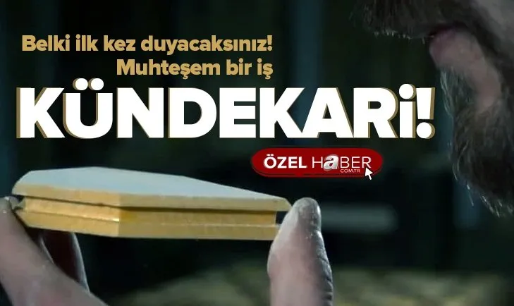 Unutulmuş Türk-İslam sanatı: Kündekari! Çivi ve tutkala gerek yok