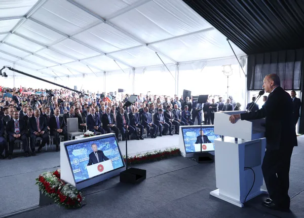 Son dakika: Başkan Erdoğan butona bastı Türksat 5B uydusu hizmete girdi! Törene Başkan Erdoğan’dan önemli açıklamalar