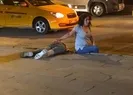 Sokakta dehşet dakikaları!