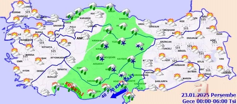 Meteoroloji'den sarı kodlu uyarı: Sıcaklıklar 5 derece düştü! Sağanak yağış, fırtına, buzlanma... 10