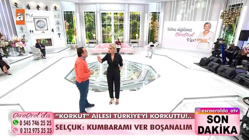 Eşini fare zehriyle zehirlemek istemişti! Esra Erol'da stüdyo karıştı: Yumruklar havada uçuştu