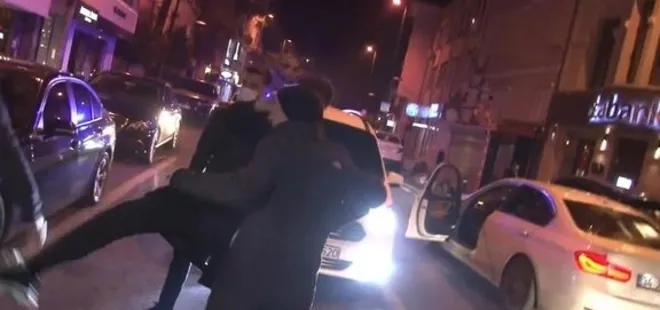 Otelde parti düzenlediler yakalanınca gazetecilere saldırdılar