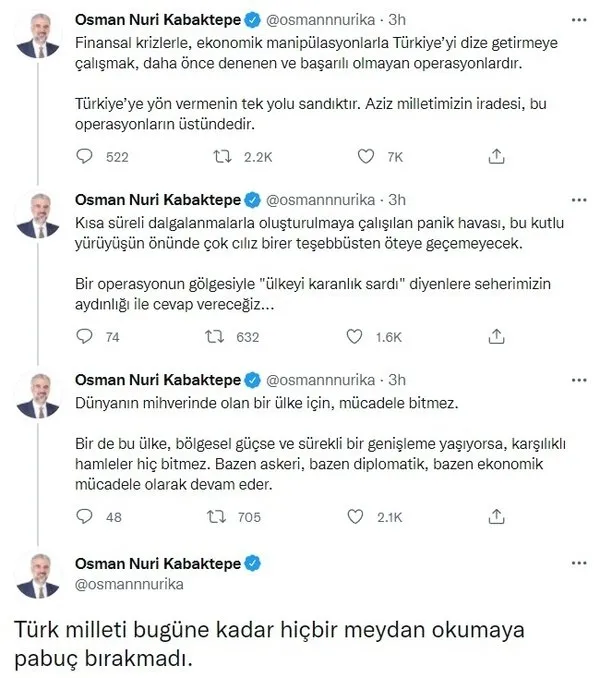Son dakika: Başkan Erdoğan'ın “EKONOMİK KURTULUŞ SAVAŞI” sözlerine destek çığ gibi! "KAZANACAĞIZ" - 4