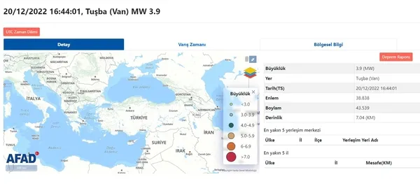 Son dakika: Van'da deprem meydana geldi - 2