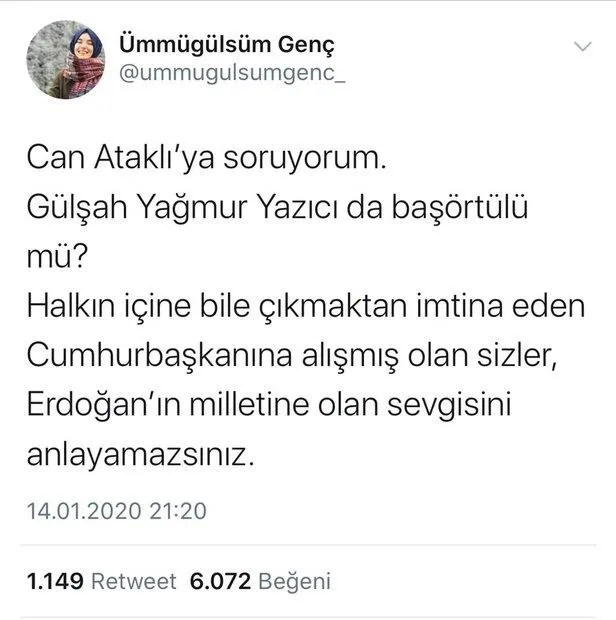 Ümmü Gülsüm Genç'ten kendi adına açılan sahte hesaplarla ilgili açıklama - 3