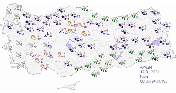 İstanbul'a 4 gün boyunca kar yağacak! Meteoroloji'den İstanbul'a kar yağışı uyarısı - 5