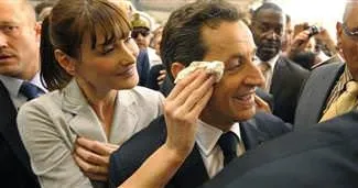 Carla ve bebeği Marakeş’te