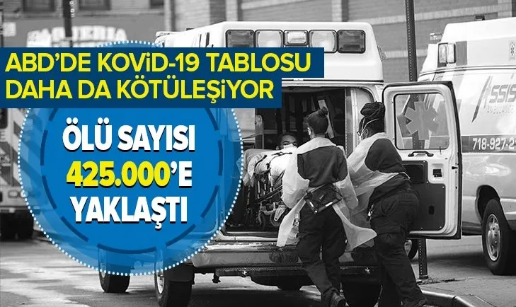 ABD'nin Covid-19 tablosunda son durum ne? 23 Ocak 2021 ölüm ve vaka sayıları...