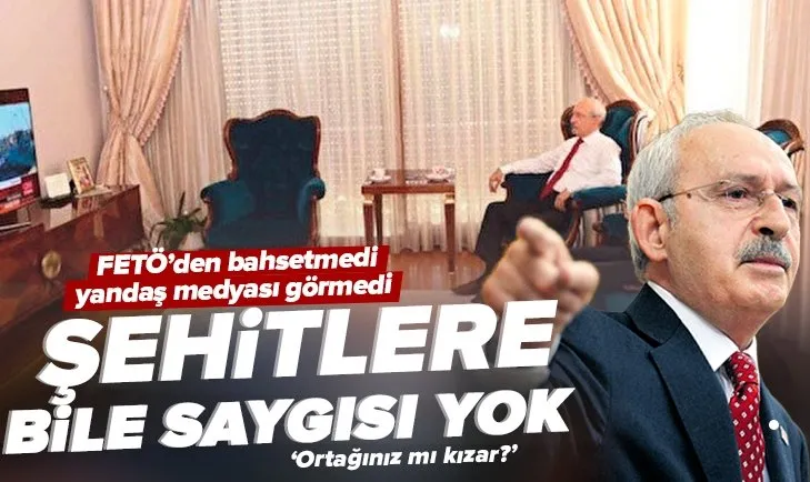 Şehitlere bile saygısı yok! 15 Temmuz içlerine oturdu: CHP Lideri Kemal Kılıçdaroğlu sustu yandaş medyası görmedi