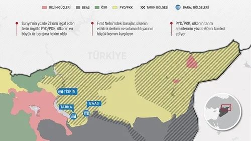 PYD/PKK, Suriye’nin suyunu da ele geçirdi - 1