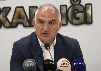 Kültür ve Turizm Bakanı Mehmet Nuri Ersoy: Amacımız en hızlı şekilde buradaki afetin izlerini silmek