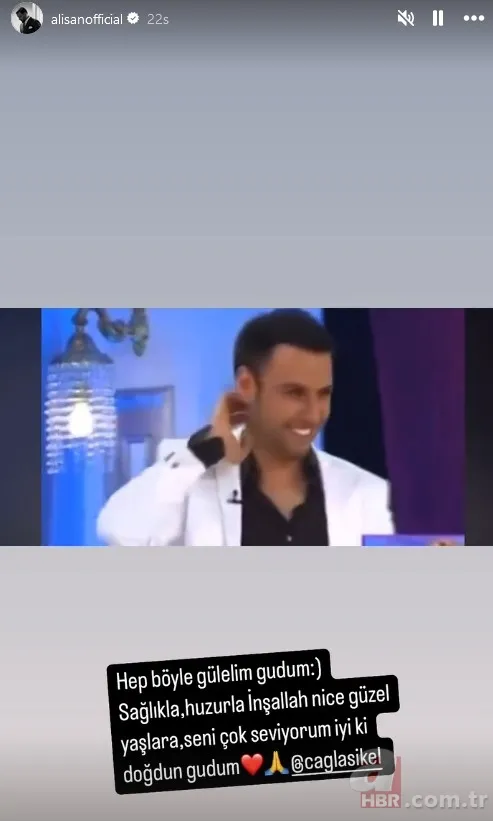 Alişan'dan güldüren paylaşım! Çağla Şıkel'e lakap taktığı ortaya çıktı 7