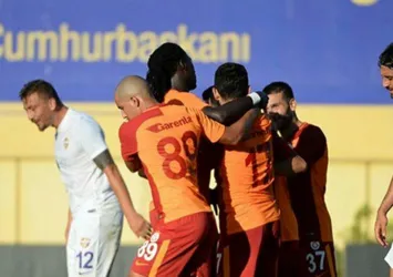Galatasaray'dan bol gollü prova